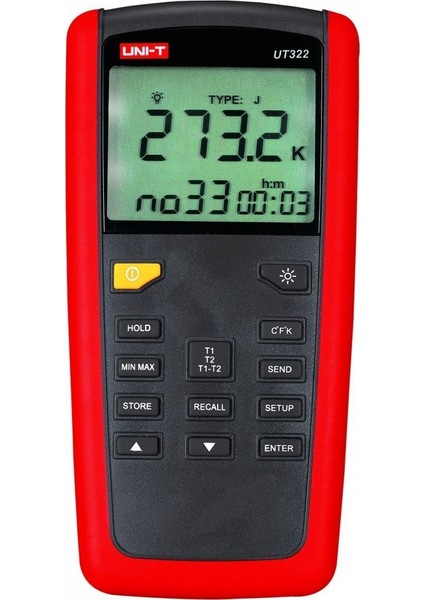 Unı-T Ut 322 Termometre / Usb Datalogger Ut322