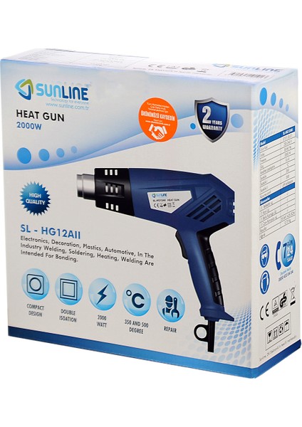 Sl-Hg12Aıı Sıcak Hava Tabancası 220V/2000W