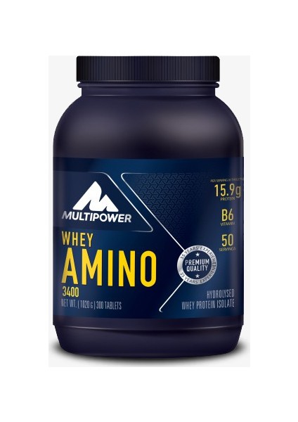 Multıpower Amıno 3400 300 Tablet Aromasız Unisex Amino Asitler EKP0116