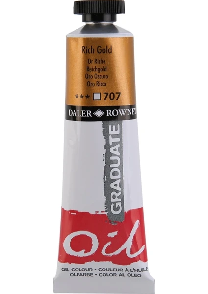 Daler Rowney Yağlı Boya Grad 38Ml-707 Rıch Gold