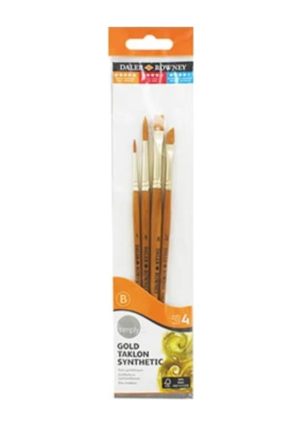 Daler Rowney Fırça Seti 4Lü Set1 216920400