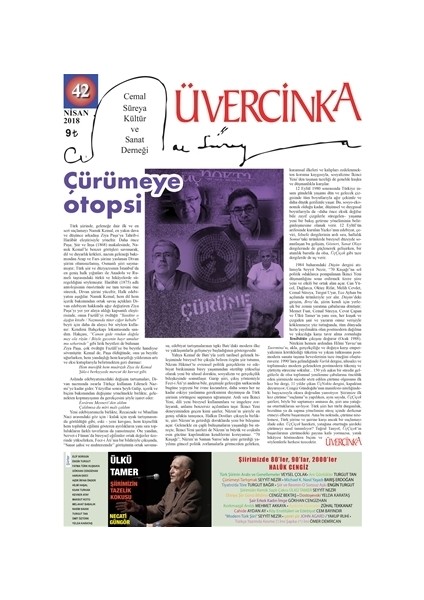 Sayı: 42 Nisan 2018