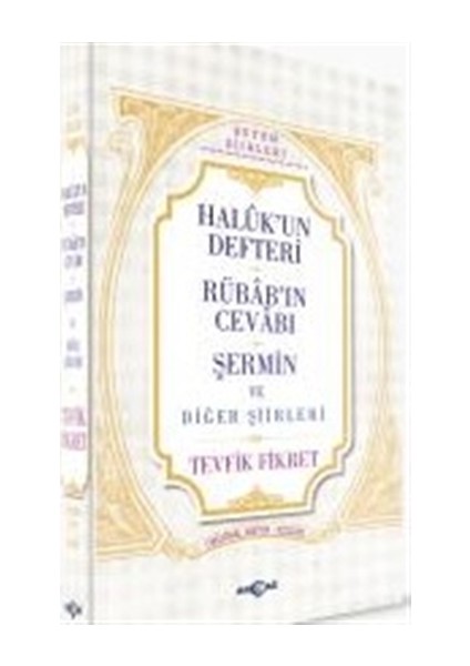 Akçağ Yayınları Haluk'un Defteri Rübab'ın Cevabı Şermin ve Diğer Şiirleri