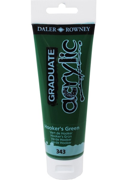 Akrilik Boya 120 ML-343 Hookers Green