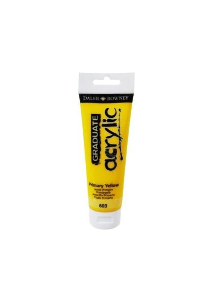Akrilik Boya 120 ML-603 Primary Yellow
