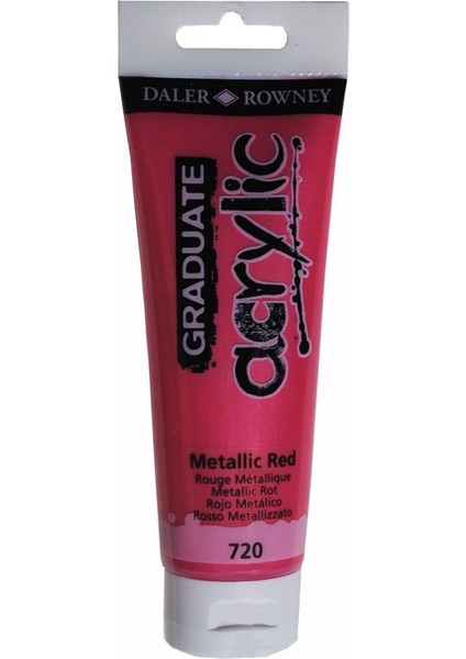 Akrilik Boya 120Ml-720 Metalıc Red