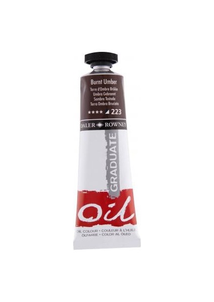 Yağlı B. Grad 38Ml-223 Burnt Umber