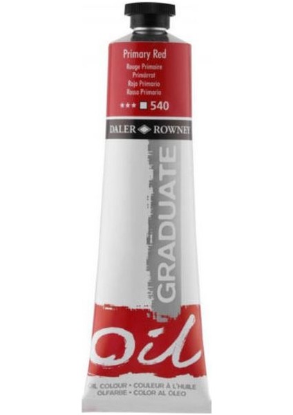 Yağlı Boya Graduate 38 ML-540 Primary Red