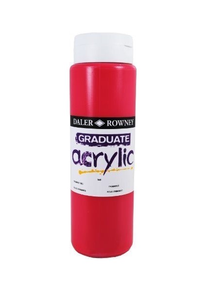 Akrilik Boya 500Ml-540 Prımary Red