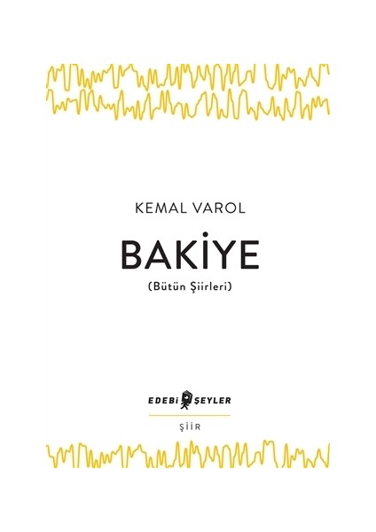 Bakiye (Bütün Şiirleri)