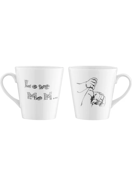 Kütahya Porselen  2Li Mug Bardak 10227