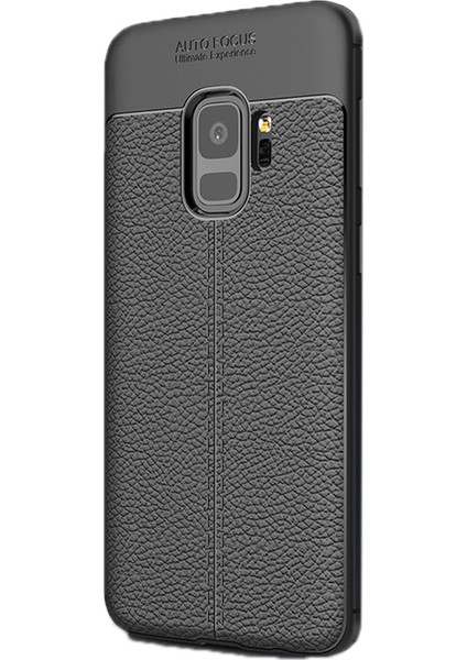 Samsung Galaxy S9 Silikon Niss Kılıf Siyah + Ekran Koruyucu Cam