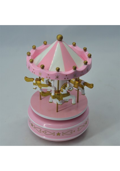 Müzikli Atlı Karınca Pembe Beyaz