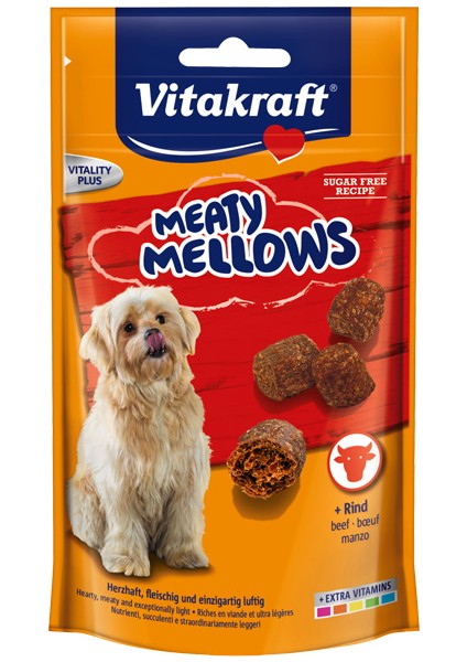Meaty Mellows Biftekli Köpek Ödülü 120 Gr