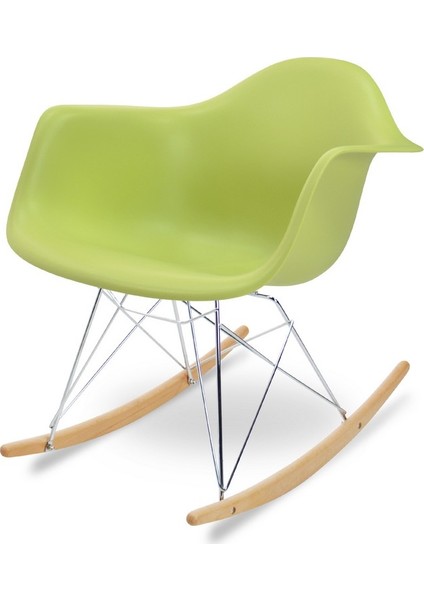 Eames Yağ Yeşili RAR Sandalye