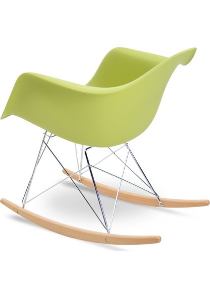 Eames Yağ Yeşili RAR Sandalye