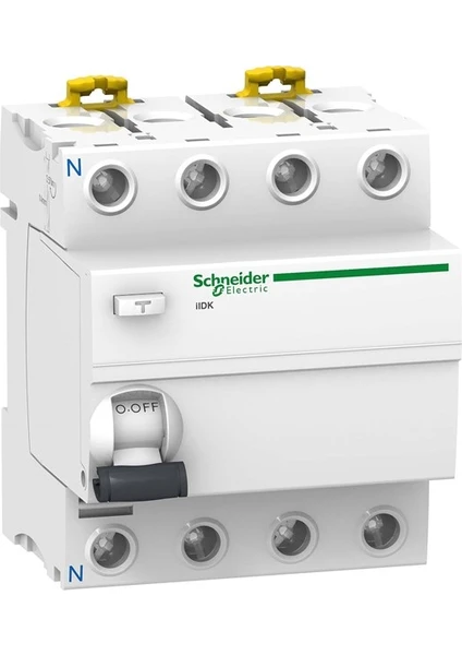 Schneider Electric 4P 40A 300Ma Trifaze Kaçak Akım Rölesi A9R75440