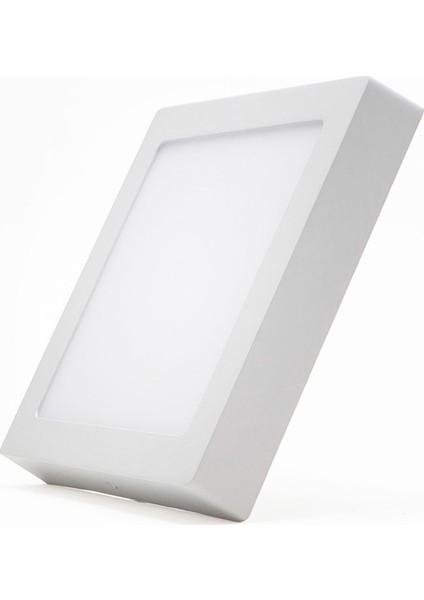 Jüpiter 18W Sıvaüstü Led Kare Panel Tavan Armatür Beyaz Işık Lc455 B