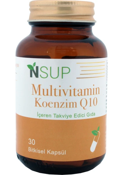 Multivitamin & Coenzyme Q10 25 mg 30 Kapsül