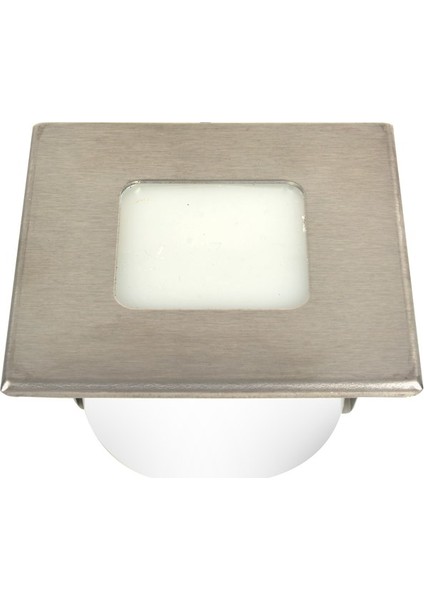 Mercan Sıva Altı Ledli Inox Armatür Mavi Işık 220V