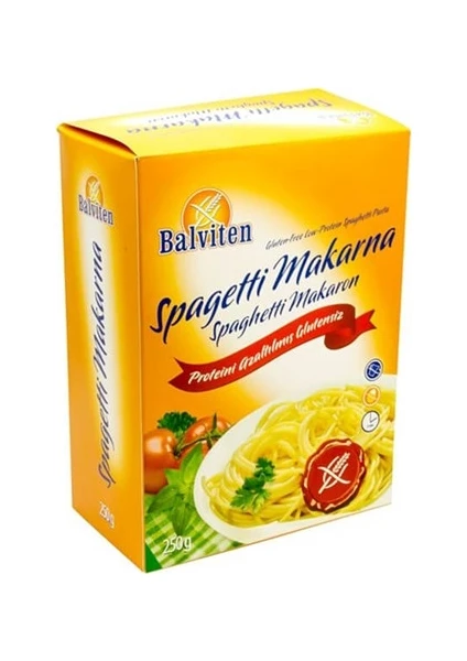 Düşük Proteinli ve Glutensiz Spagetti 250 gr