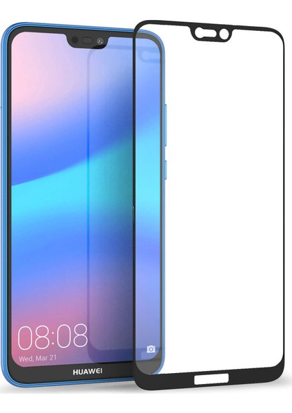 Huawei P20 Lite Tam Kapatan Esnek Nano Full Ekran Koruyucu