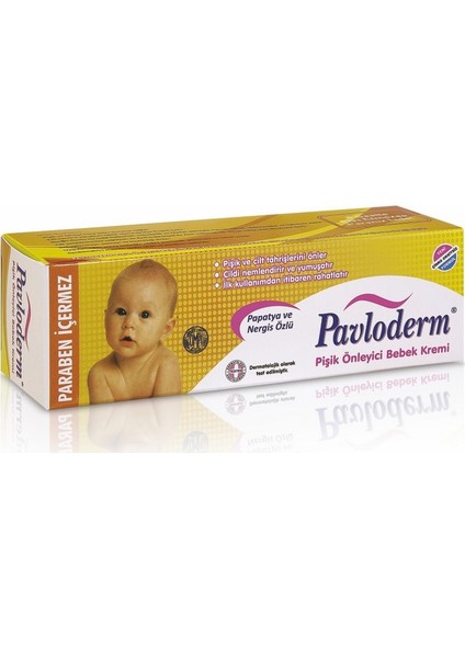 Pişik Onarıcı Bebek Kremi 50 ml (Papatya Ve Nergis Özlü)