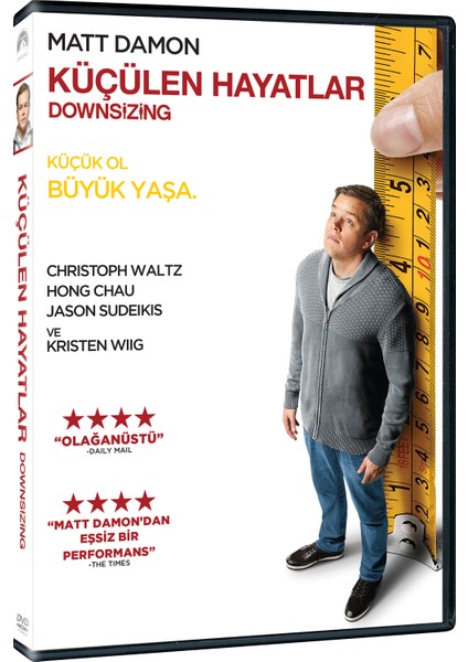 Downsizing - Küçülen Hayatlar DVD