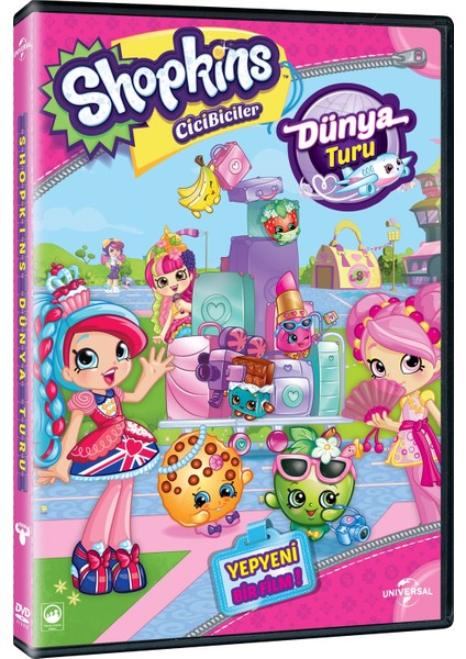 Cicibiciler : Dünya Turu - Shopkins : World Vacation DVD