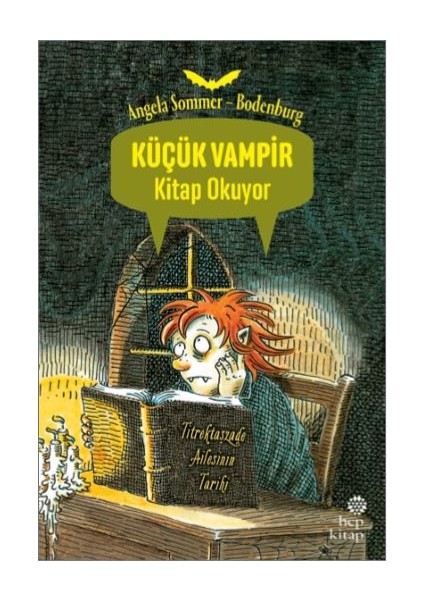 Küçük Vampir Kitap Okuyor - Angela Sommer Bodenburg