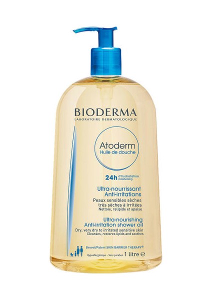 Atoderm 24h Huile De Douche 1lt