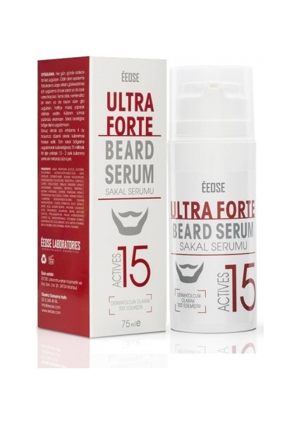 Ultra Forte Actives 15 Sakal Serumu 75ml