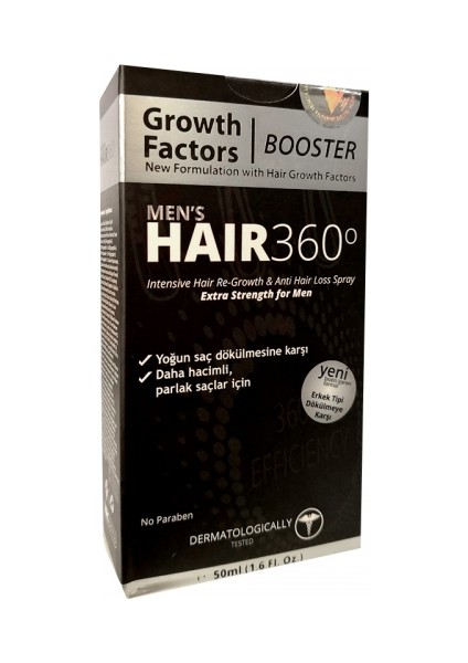 Booster Mens Hair Spray 50ml - Erkekler için Saç Spreyi