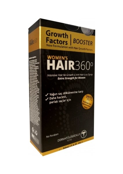 Booster Womens Hair Spray 50ml - Kadınlar için Saç Spreyi