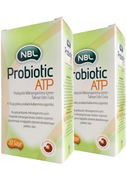 Probiotic ATP Takviye Edici Gıda 2 x 20 Saşe
