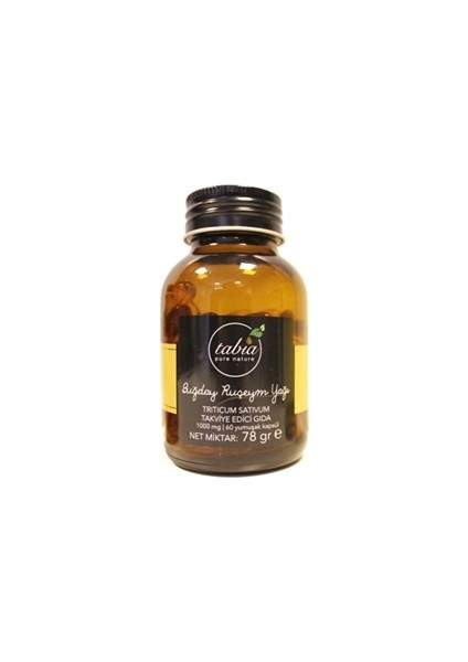Buğday Ruşeym Yağı 1000mg-60 Yumuşak Kapsül fiyatları