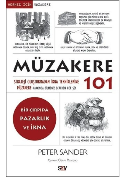 Müzakere 101 - Peter Sander