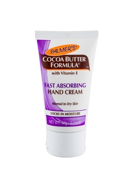 Palmers Fast Absorbing Hand Cream 60gr