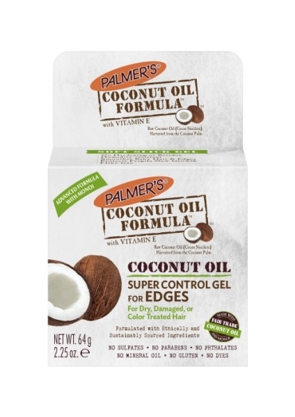 Palmers Coconut Oil Super Control Gel Edges 64gr