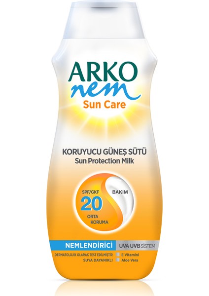 Nem Güneş Bakım Sütü 20 Faktör 200ml