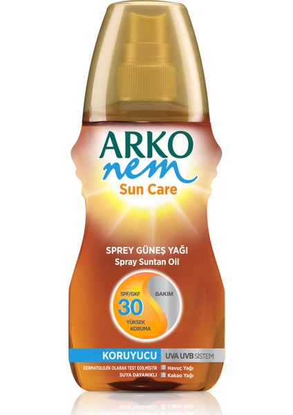 Nem Güneş Bakım Yağı 30 Faktör 150ml