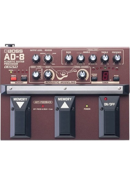 Ad-8 Akustik Gitar Prosesör