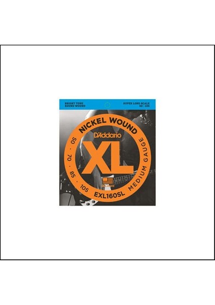 Exl160Sl Bas Gitar Teli 0.50-105