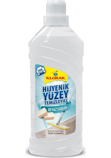 Hijyenik Yüzey Temizleyici Beyaz Sabun Kokulu