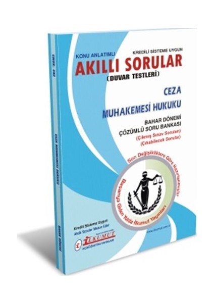 İlkumut Aöf - Ceza Muhakemesi Hukuku