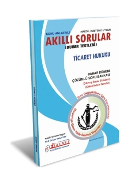 İlkumut Aöf - Ticaret Hukuku