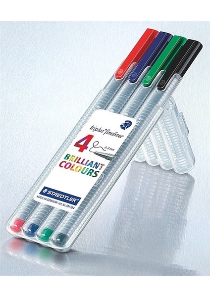 Fineliner Triplus Kalem 0.3 4Lü 334 Sb4