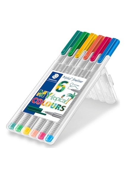 Finelıner Triplus 6Lı Tropik. 334 Sb6Cs4