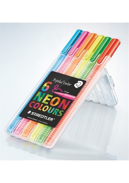 Keçeli Kalem Triplus 6Lı Neon 323 Sb6Cs1