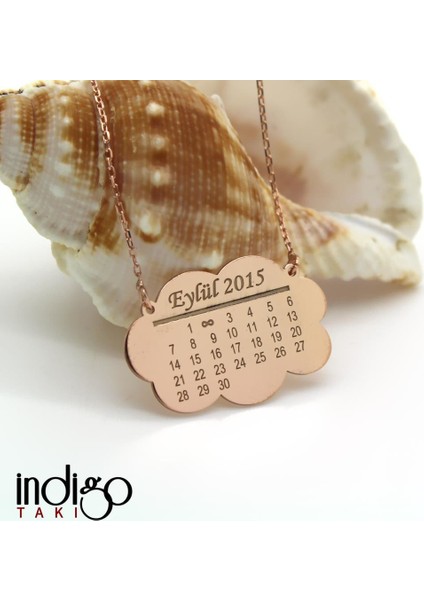 Bulut Figürlü Takvim Gümüş Kolye fırsatları